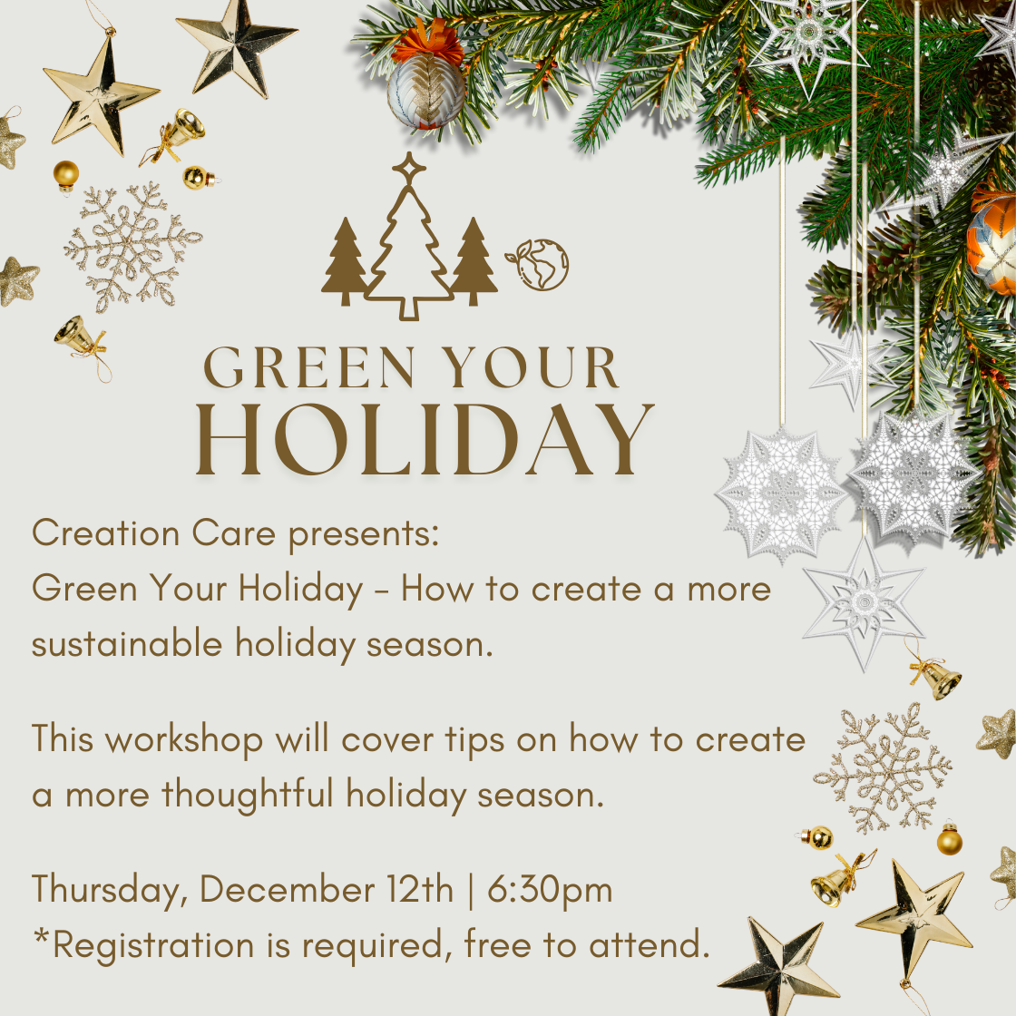 Green Your Holiday: How To Create A More Sustainable Holiday Season