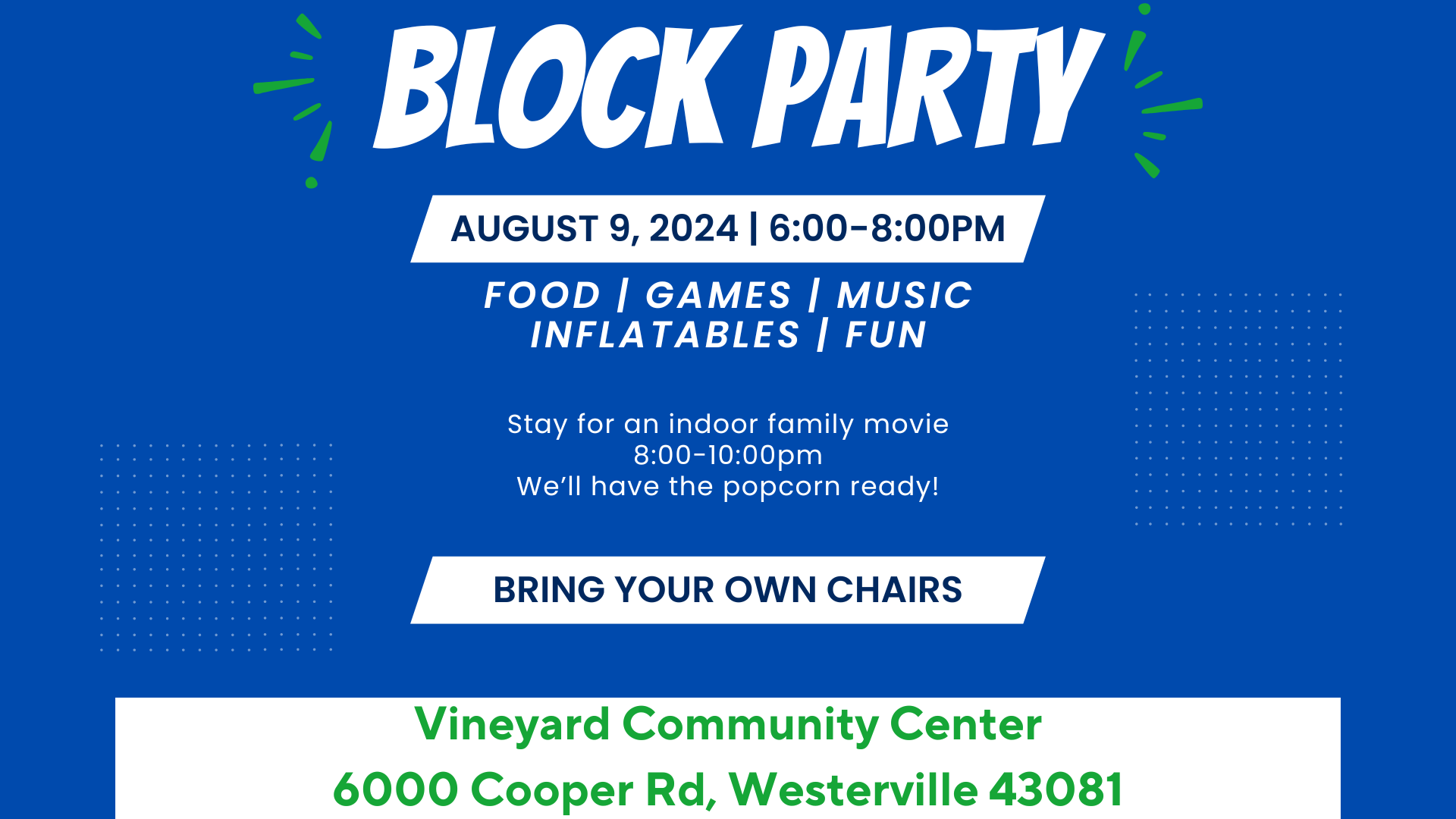 Block Party & Family Movie